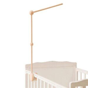 Baby Crib Mobile Arm - HBM 30 Inch Wooden Mobile Arm for Crib Mobile Hanger